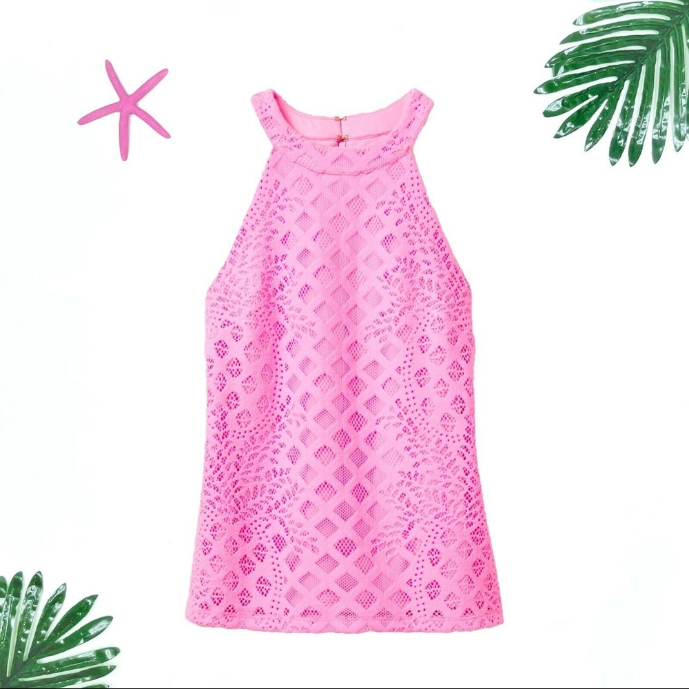 Lilly Pulitzer Rayanne Top in Pelican Pink